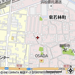 静岡県浜松市中央区東若林町978周辺の地図