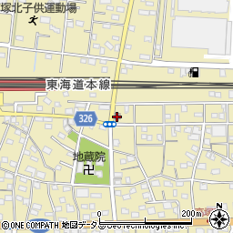 高塚駅前郵便局 ＡＴＭ周辺の地図