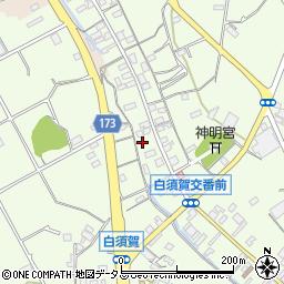 静岡県湖西市白須賀3731周辺の地図