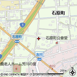 静岡県浜松市中央区石原町533周辺の地図