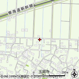静岡県浜松市中央区篠原町2139周辺の地図
