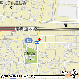 静岡県浜松市中央区高塚町203周辺の地図