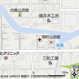 静岡県湖西市新居町新居14周辺の地図