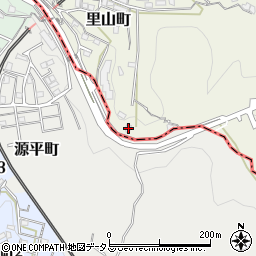 兵庫県神戸市兵庫区里山町1-125周辺の地図