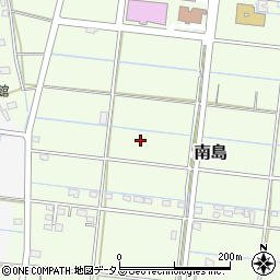 静岡県磐田市南島周辺の地図