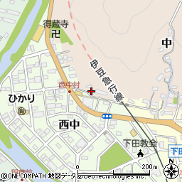 静岡県下田市中97周辺の地図