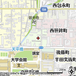 奈良県奈良市北袋町22周辺の地図