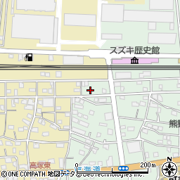 ダンススタジオＲ周辺の地図