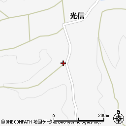 広島県神石郡神石高原町光信265周辺の地図