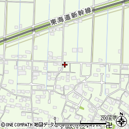 静岡県浜松市中央区篠原町2158周辺の地図