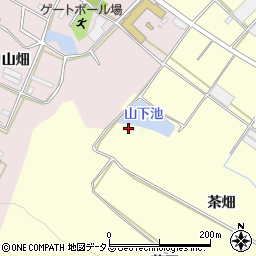 浦南揚水機場周辺の地図
