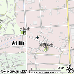 静岡県浜松市中央区古川町305周辺の地図