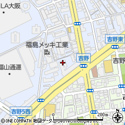 株式会社野田公米穀店　大開店周辺の地図