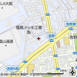 株式会社野田公米穀店　大開店周辺の地図