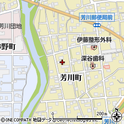 芳川町大橋公会堂周辺の地図