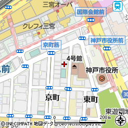 兵庫県神戸市中央区江戸町93周辺の地図