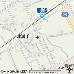 岡山県総社市北溝手332周辺の地図