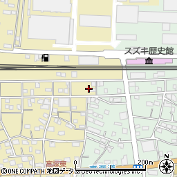 静岡県浜松市中央区高塚町61周辺の地図
