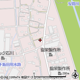 静岡県浜松市中央区金折町860周辺の地図