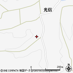 広島県神石郡神石高原町光信230周辺の地図