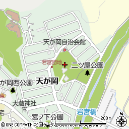 兵庫県神戸市西区天が岡周辺の地図
