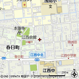 静岡県浜松市中央区神田町154周辺の地図