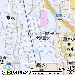 三重県津市垂水890-53周辺の地図