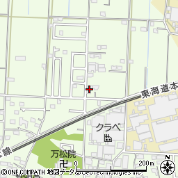 静岡県浜松市中央区篠原町348周辺の地図