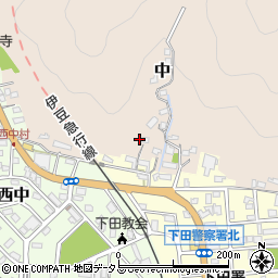 静岡県下田市中128周辺の地図