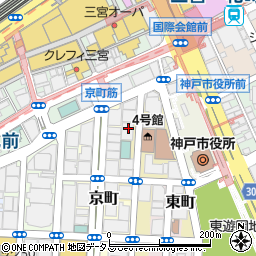 ビューローベリタスジャパン株式会社　システム認証事業部神戸事務所周辺の地図
