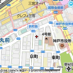 朝日生命保険相互会社　神戸支社新神戸営業所周辺の地図