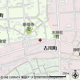 静岡県浜松市中央区古川町262周辺の地図