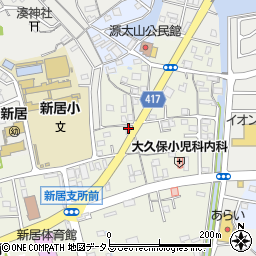 静岡県湖西市新居町浜名292周辺の地図