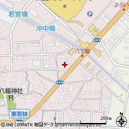 静岡県浜松市中央区東若林町149周辺の地図