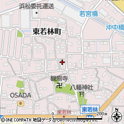 静岡県浜松市中央区東若林町635周辺の地図
