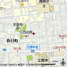 静岡県浜松市中央区神田町155周辺の地図