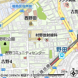 大阪市立吉野小学校周辺の地図