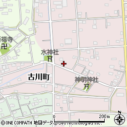 静岡県浜松市中央区古川町300周辺の地図