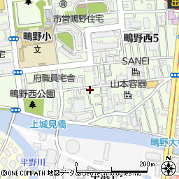 東京給紙機大阪営業所周辺の地図