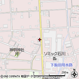 静岡県浜松市中央区古川町318周辺の地図