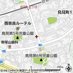 鳥見町二丁目周辺の地図