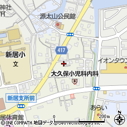 静岡県湖西市新居町浜名233周辺の地図