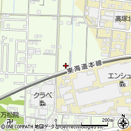 静岡県浜松市中央区篠原町232周辺の地図
