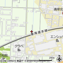 静岡県浜松市中央区篠原町233周辺の地図