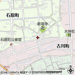 静岡県浜松市中央区石原町28周辺の地図