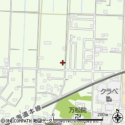 静岡県浜松市中央区篠原町709周辺の地図