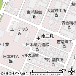 兵庫県明石市二見町南二見周辺の地図