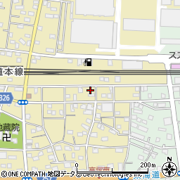 静岡県浜松市中央区高塚町124周辺の地図
