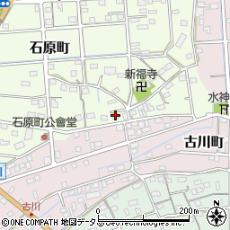 静岡県浜松市中央区石原町29周辺の地図