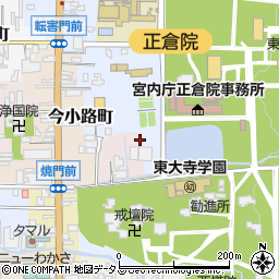 奈良県奈良市芝辻町388周辺の地図